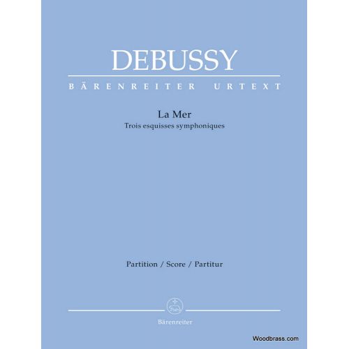 DEBUSSY CLAUDE - LA MER - SCORE