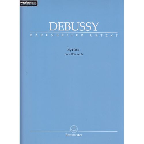 DEBUSSY CLAUDE - SYRINX - FLÛTE SEULE