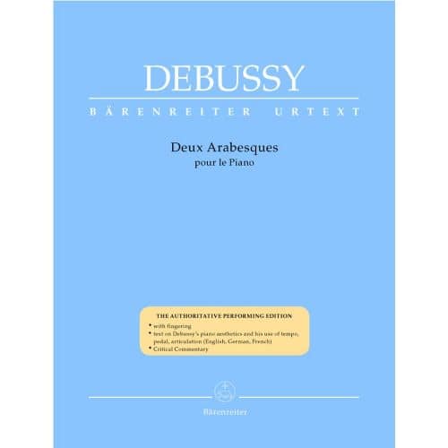 DEBUSSY CLAUDE - DEUX ARABESQUES - PIANO