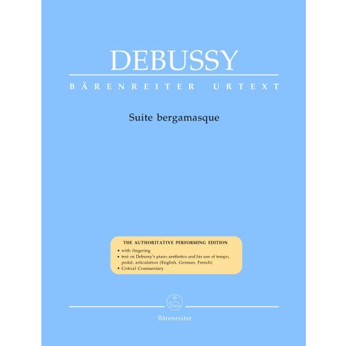 DEBUSSY CLAUDE - SUITE BERGAMASQUE - PIANO 
