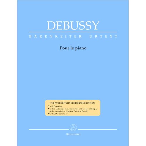 DEBUSSY CLAUDE - POUR LE PIANO