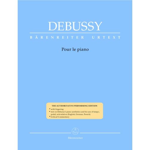 DEBUSSY CLAUDE - POUR LE PIANO