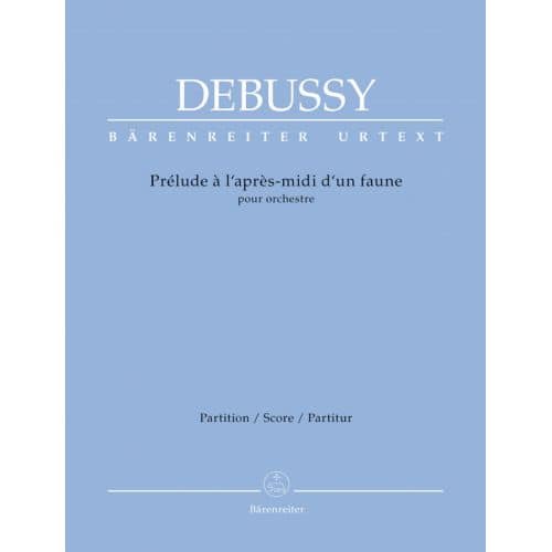 DEBUSSY C. - PRELUDE A L'APRES-MIDI D'UN FAUNE - CONDUCTEUR