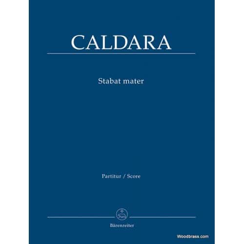 CALDARA A. - STABAT MATER - CONDUCTEUR