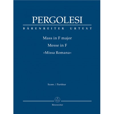 PERGOLESE G. B. - MASS IN F MAJOR 