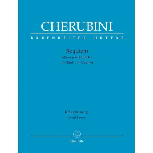 CHERUBINI L. - REQUIEM - VOCAL SCORE