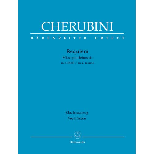 CHERUBINI L. - REQUIEM - VOCAL SCORE