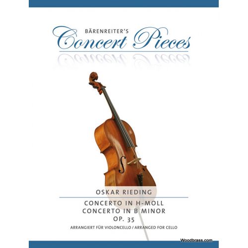 BARENREITER Rieding O. - Concerto In B Minor Op.35 - Violoncelle & Piano