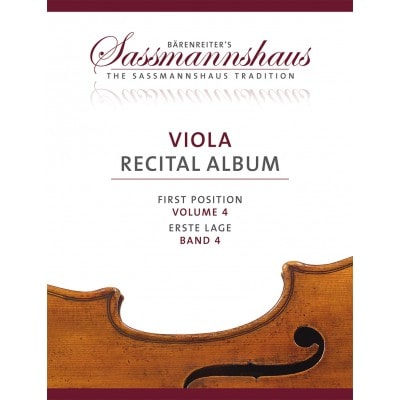 VIOLA RECITAL ALBUM VOL.4 - ALTO & PIANO