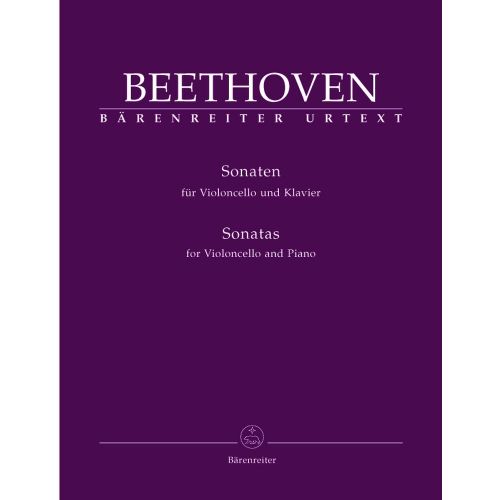 BARENREITER BEETHOVEN L.VAN - SONATEN - VIOLONCELLO, KLAVIER