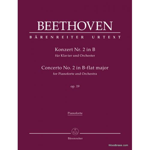 BEETHOVEN L.V. - KONZERT Nr.2 IN B OP.19 - PIANO REDUCTION
