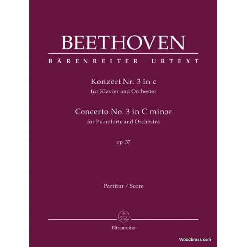 BEETHOVEN L.V. - KLAVIERKONZERT Nr. 3 IN C OP.37 - SCORE