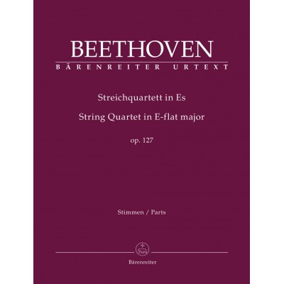 BARENREITER BEETHOVEN L.V. - STRING QUARTET IN E-FLAT MAJOR OP.127