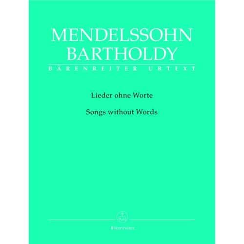 MENDELSSOHN BARTHOLDY F. - SONGS WITHOUT WORDS - PIANO