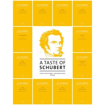SCHUBERT FRANZ - A TASTE OF SCHUBERT - VOIX MOYENNE & PIANO