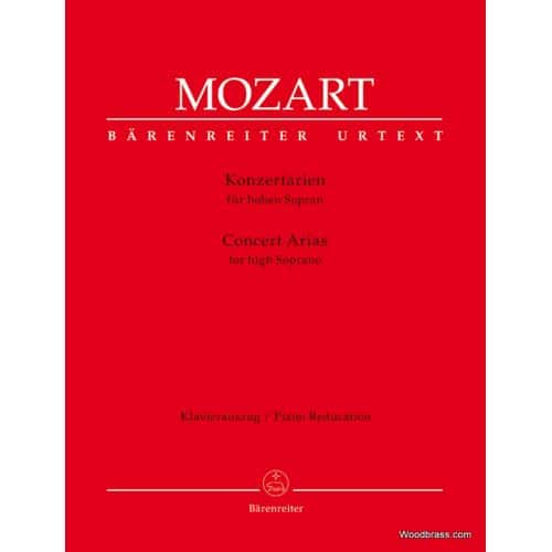 MOZART W.A. - CONCERT ARIAS - HIGH SOPRANO