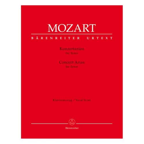 MOZART W.A. - CONCERT ARIAS FOR TENOR