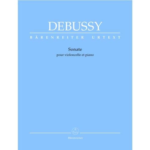 DEBUSSY CLAUDE - SONATE - VIOLONCELLE, PIANO