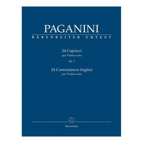 PAGANINI N. - 24 CAPRICCI OP.1 - VIOLON