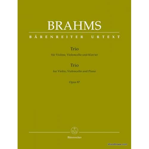 BRAHMS J. - TRIO OP.87