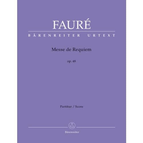 FAURE G. - REQUIEM OP. 48 - CONDUCTEUR