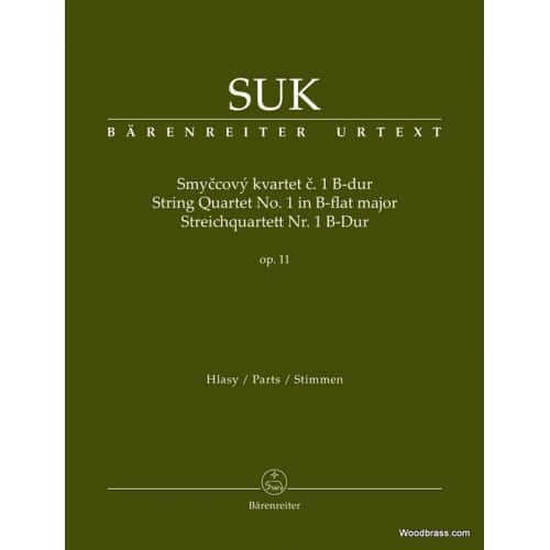 SUK J. - STRING QUARTET N°1 IN B-FLAT MAJOR - PARTIES