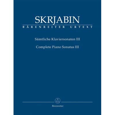 SKRJABIN A. - COMPLETE PIANO SONATAS VOL.3