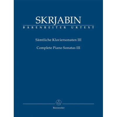 SKRJABIN A. - COMPLETE PIANO SONATAS VOL.3