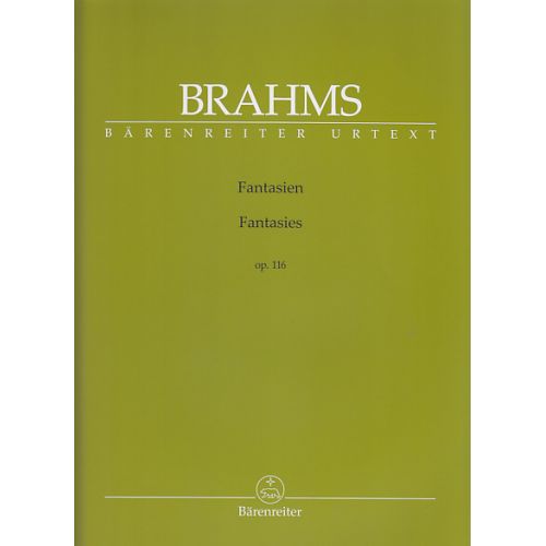 BRAHMS JOHANNES - FANTASIEN OP.116 - PIANO