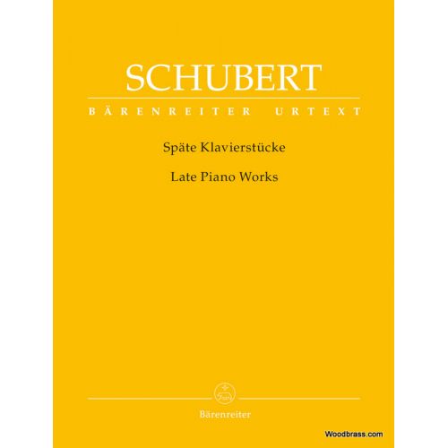 SCHUBERT F. - LATE PIANO PIECES