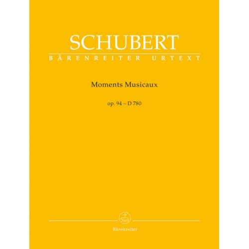 SCHUBERT FRANZ - MOMENTS MUSICAUX OP.94 D 780