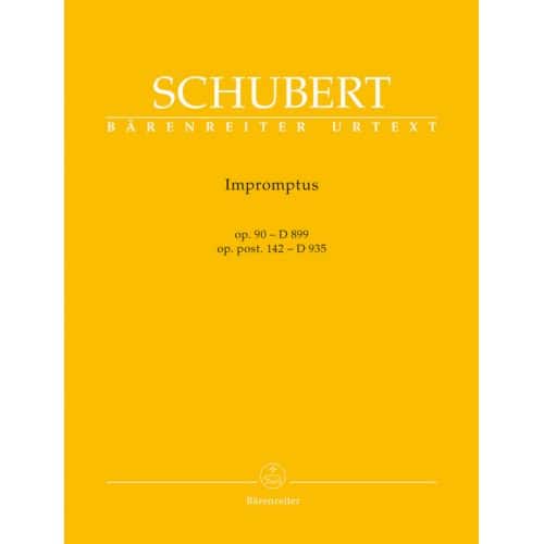 SCHUBERT - IMPROMPTUS OP.90 (D899) & OP.POST.142 (D935)