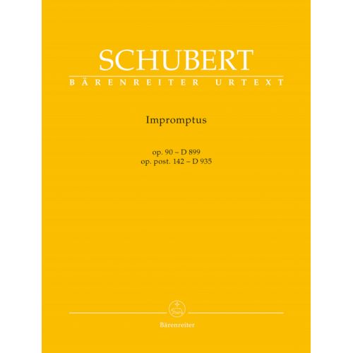 SCHUBERT - IMPROMPTUS OP.90 (D899) & OP.POST.142 (D935)