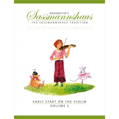 SASSMANNSHAUS E. and K. - EARLY START ON THE VIOLIN VOL.1 (ENGLISH / FRENCH) 