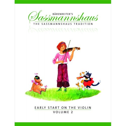 BARENREITER Sassmannshaus, E. & K. - The Sassmannshaus Tradition. Early St On The Violin, Vol. 2