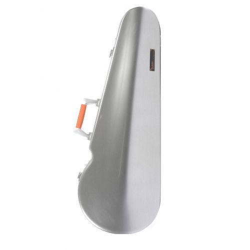 LA DEFENSE HIGHTECH CONTOURED VIOLA CASE - BRUSHED ALUMINUM