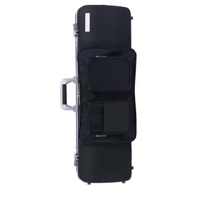 4/4 HIGHTECH VIOLIN CASE PANTHER SHAPE - BLACK