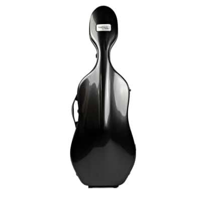 HIGHTECH 3.5 COMPACT CELLO CASE - BLACK CARBON LOOK