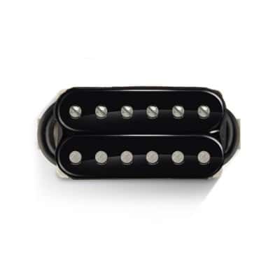 NAILBOMB 6 ALNICO SET OPEN BLACK-BLACK NICKEL SCREW