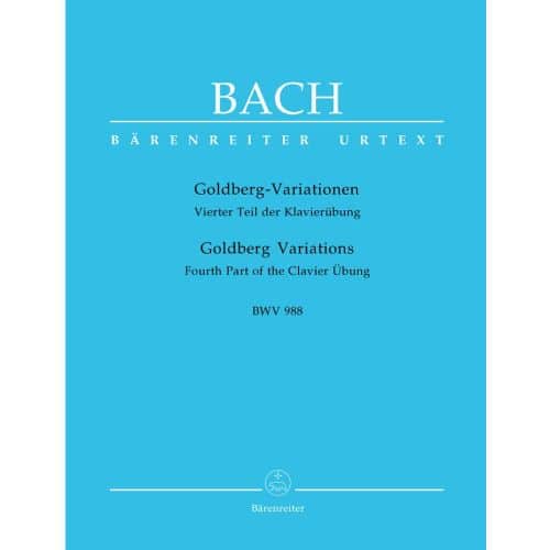 BACH J.S - GOLDBERG VARIATIONS BWV 988 - PIANO