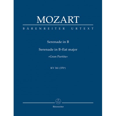 MOZART W.A. - SERENADE B-DUR KV 361 (370a) 