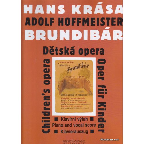 HOFFMEISTER A. - BRUNDIBAR - CHANT-PIANO