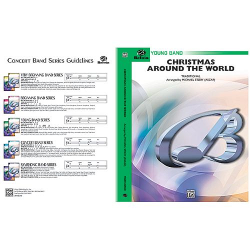 ALFRED PUBLISHING STORY MICHAEL - CHRISTMAS AROUND THE WORLD - SYMPHONIC WIND BAND