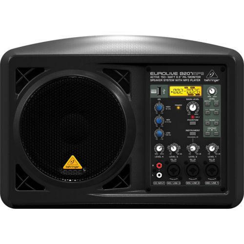 Behringer B207mp3 Enceinte Active 150 W  6.5 Avec Lecteur Mp3