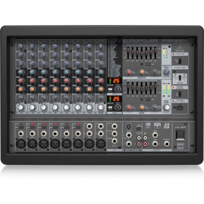 BEHRINGER EUROPOWER PMP1680S CONSOLE AMPLIFIEE 1600W PMP 1680S PMP-1680S