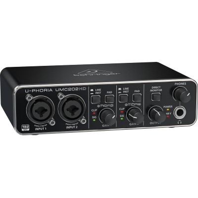 BEHRINGER U-Phoria UMC202hd