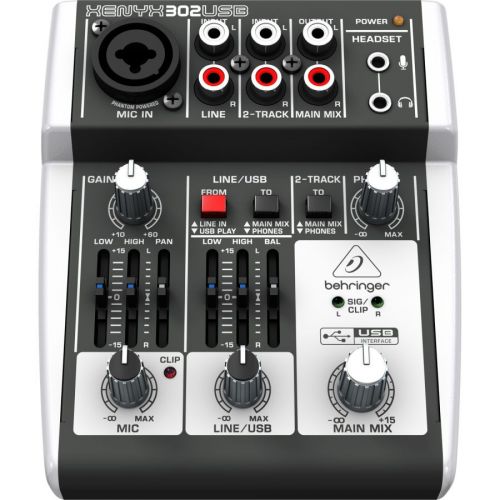 XENYX 302USB CONSOLE