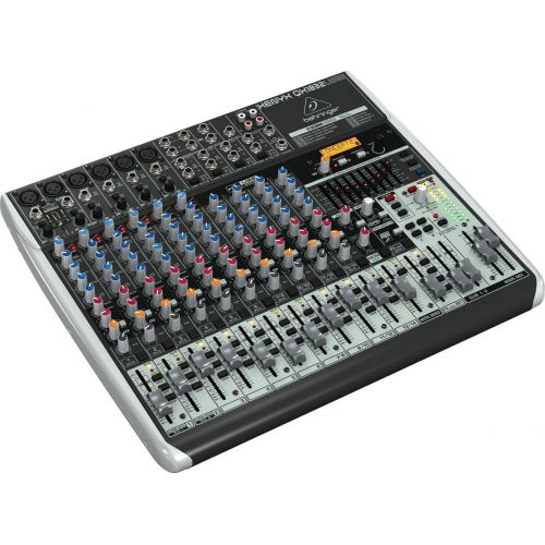 Behringer Xenyx Qx1832usb Console Table Mixer De Mixage Usb 18 Entrees Effets Klark Teknik Nouveaute