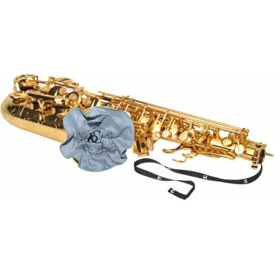 BG FRANCE A30A - ALTO SAXOFOON BASS CLARINET BASS FLUTE MICROFIBER + BAMBOO AND SILK WISSER