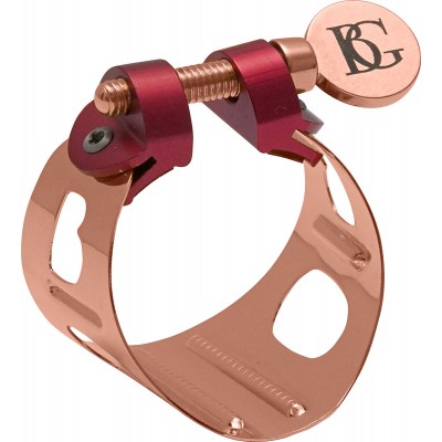 LDS9 - LIGATURE DUO SAXOPHONE SOPRANO ROSE GOLD PLATED